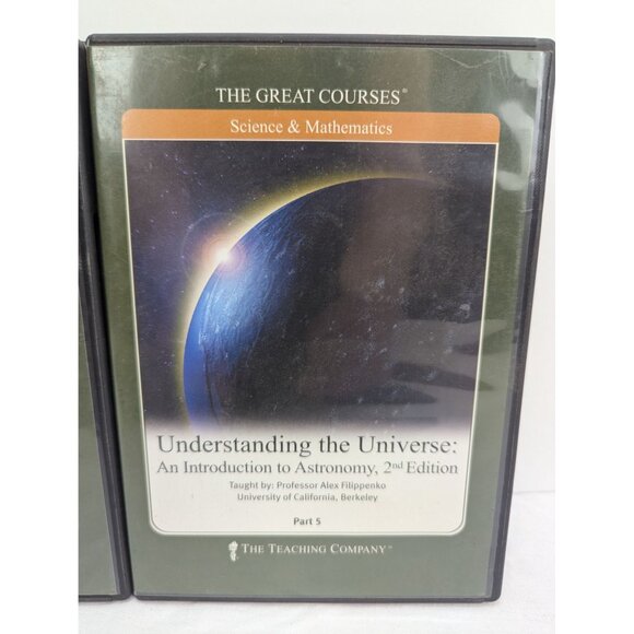 Great Courses Understanding the Universe Guidebook and Parts 1-8 DVDs - Picture 7 of 10